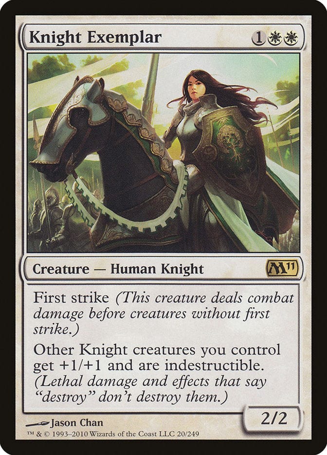 Knight Exemplar [Magic 2011] Magic: The Gathering