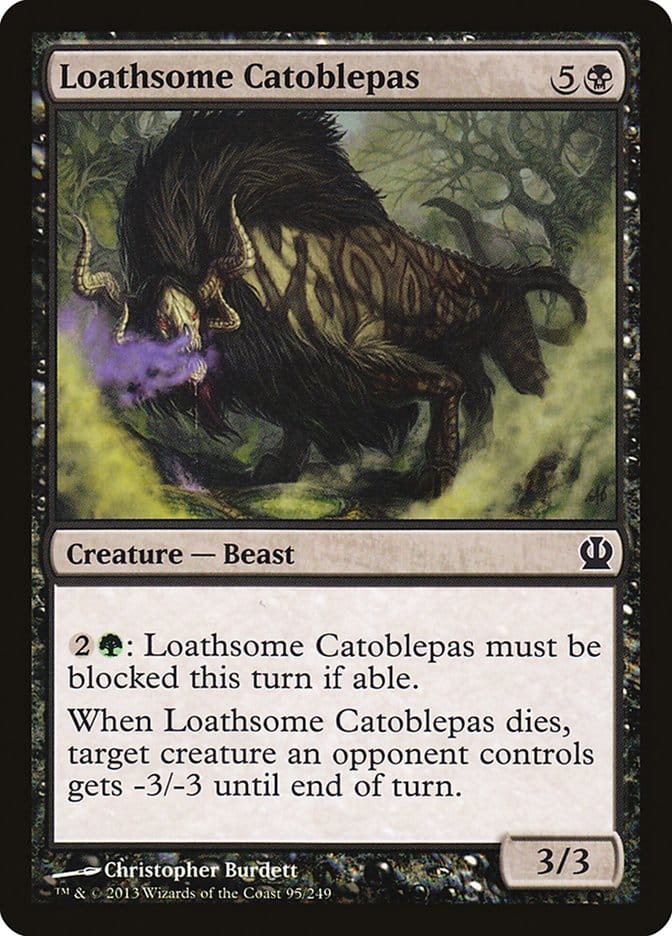 Loathsome Catoblepas [Theros] Magic: The Gathering