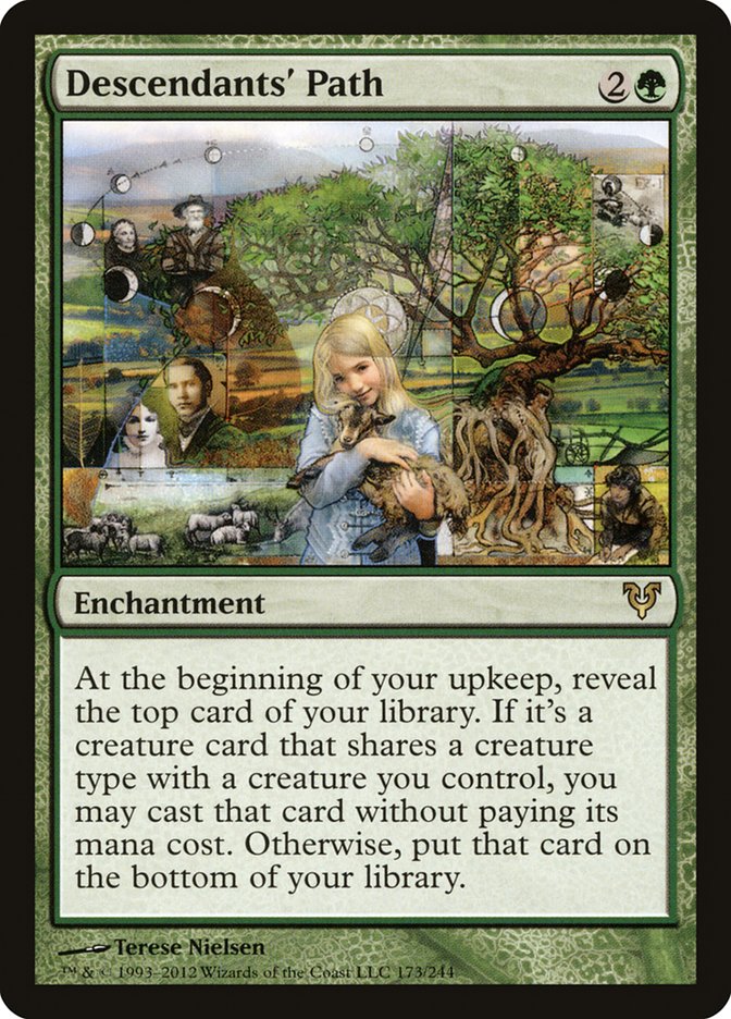 Descendants' Path [Avacyn Restored] Magic: The Gathering