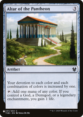 Altar of the Pantheon [Secret Lair: From Cute to Brute] Magic: The Gathering