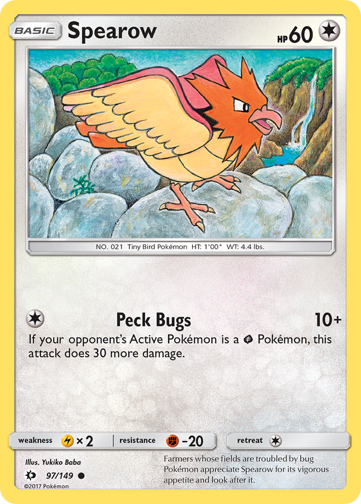 Spearow (97/149) [Sun & Moon: Base Set] Pokémon
