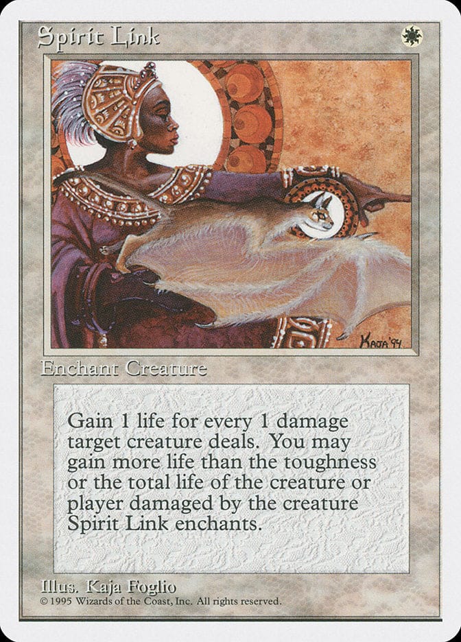 Spirit Link [Fourth Edition] Magic: The Gathering