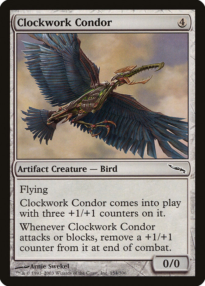 Clockwork Condor [Mirrodin] Magic: The Gathering