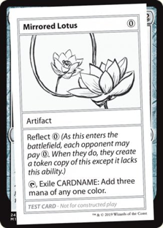Mirrored Lotus (2021 Edition) [Mystery Booster Playtest Cards] Magic: The Gathering