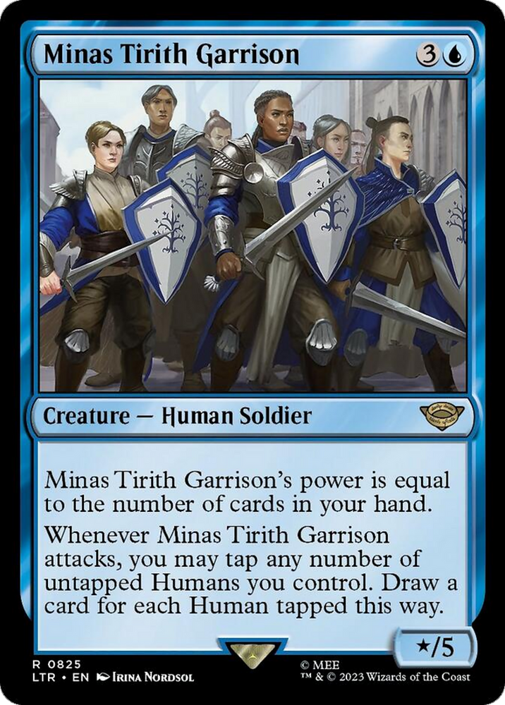 Minas Tirith Garrison [The Lord of the Rings: Tales of Middle-Earth] Magic: The Gathering
