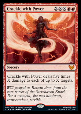 Crackle with Power [Strixhaven: School of Mages] Magic: The Gathering