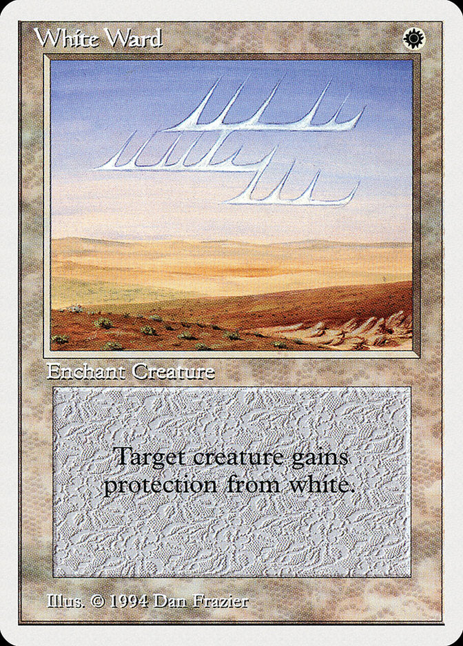 White Ward [Summer Magic / Edgar] Magic: The Gathering
