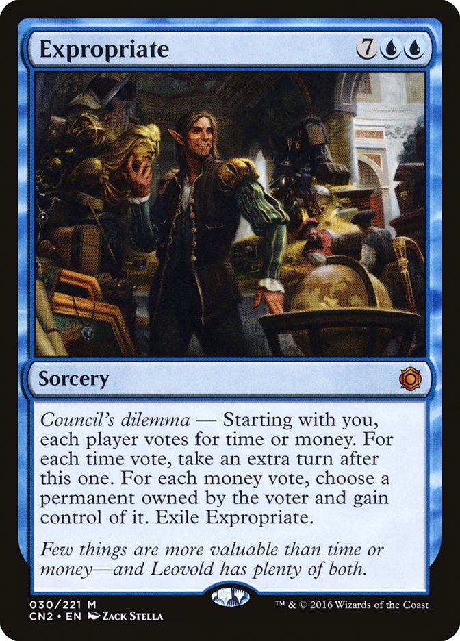 Expropriate [Conspiracy: Take the Crown] Magic: The Gathering