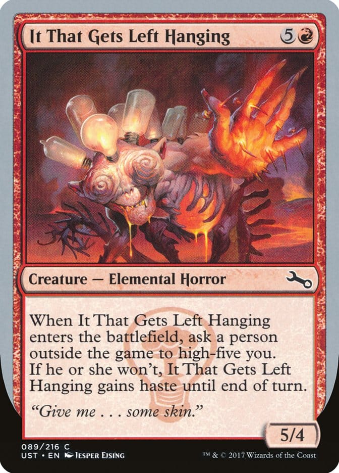 It That Gets Left Hanging [Unstable] Magic: The Gathering