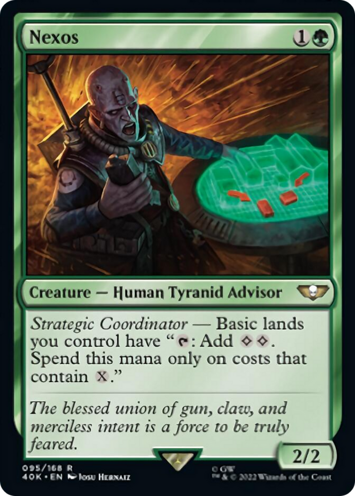 Nexos (Surge Foil) [Warhammer 40,000] Magic: The Gathering