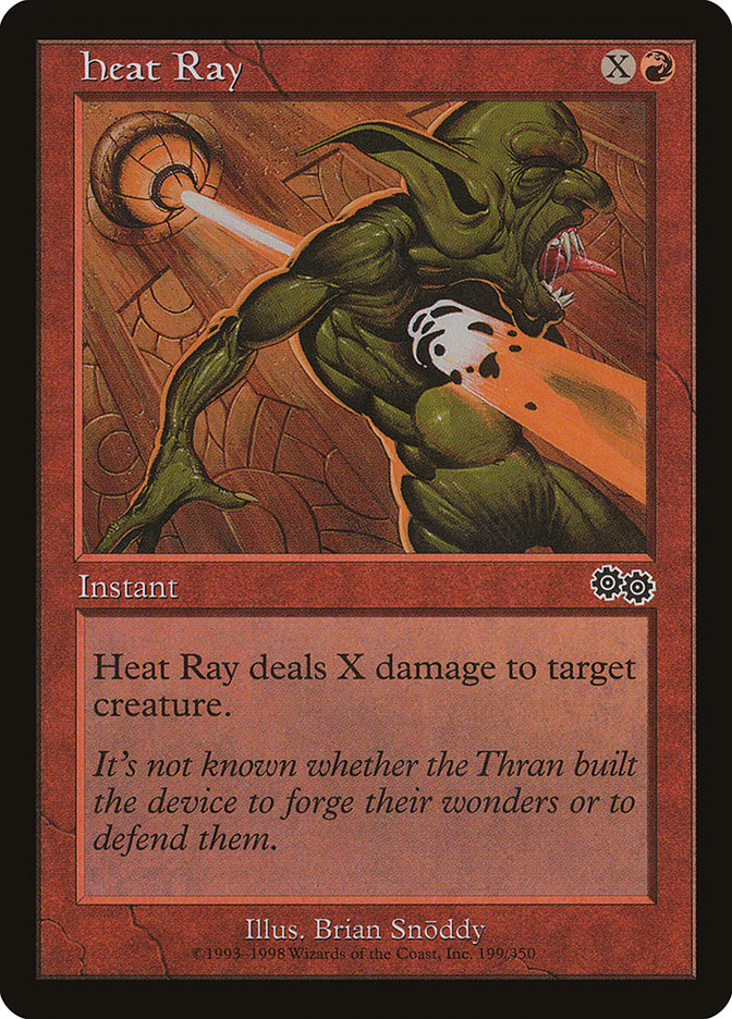 Heat Ray [Urza's Saga] Magic: The Gathering