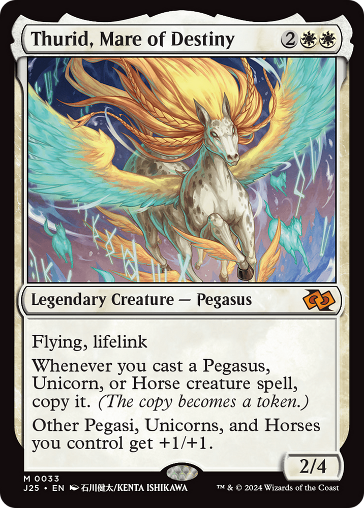 Thurid, Mare of Destiny (Anime) [Foundations Jumpstart] Magic: The Gathering
