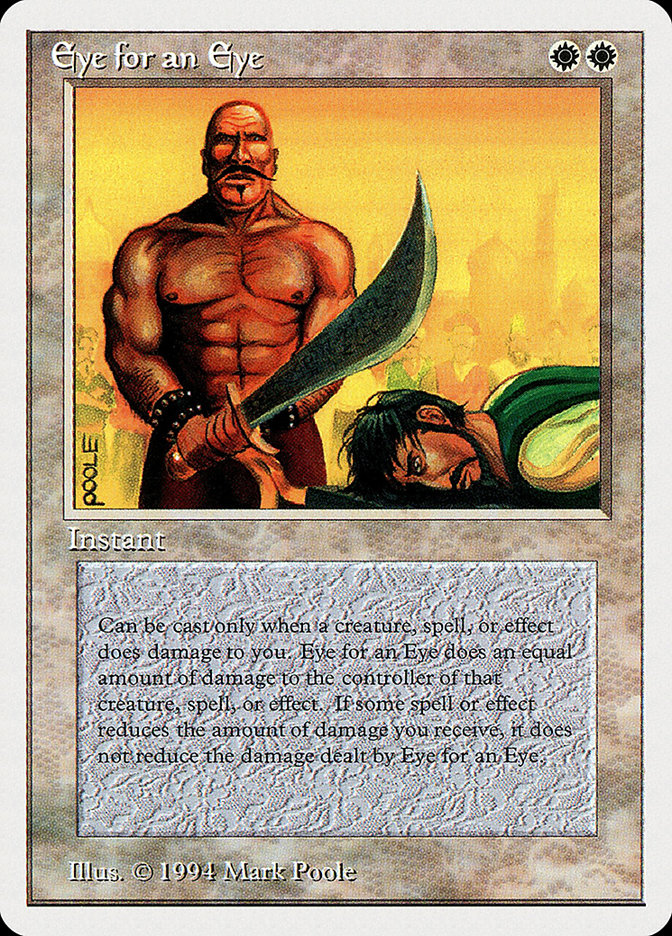 Eye for an Eye [Summer Magic / Edgar] Magic: The Gathering