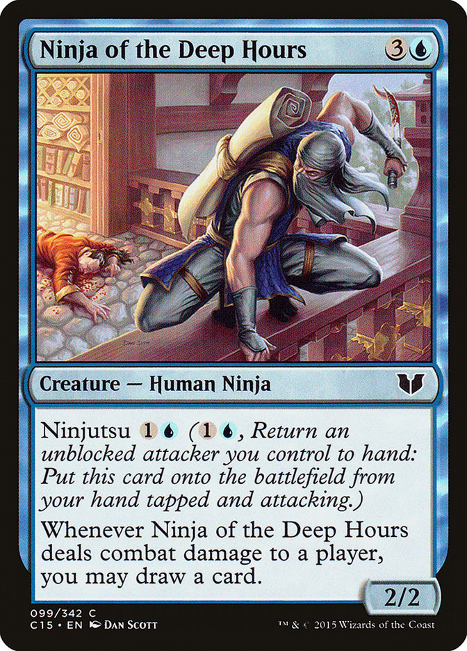 Ninja of the Deep Hours [Commander 2015] Magic: The Gathering