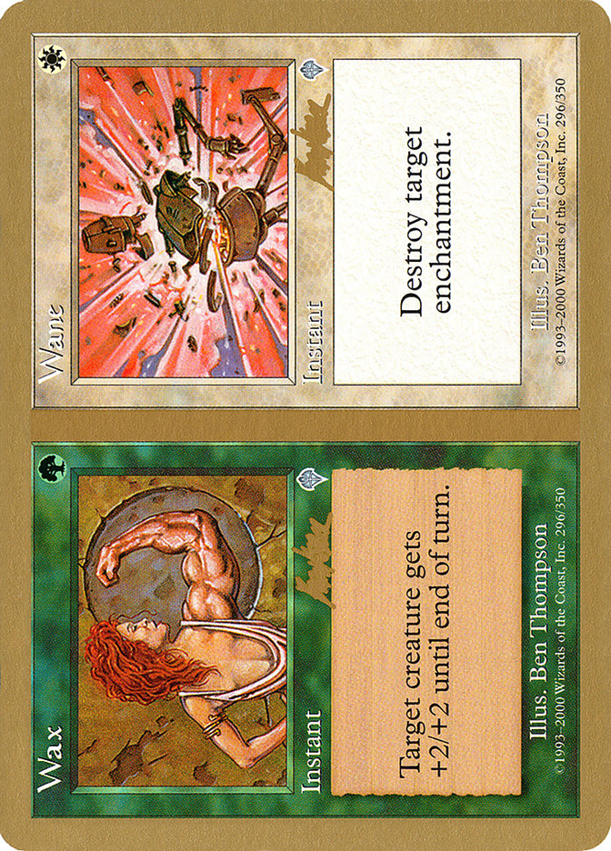 Wax // Wane (Brian Kibler) [World Championship Decks 2002] Magic: The Gathering