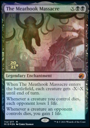 The Meathook Massacre [Innistrad: Midnight Hunt Prerelease Promos] Magic: The Gathering