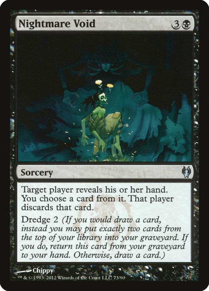 Nightmare Void [Duel Decks: Izzet vs. Golgari] Magic: The Gathering