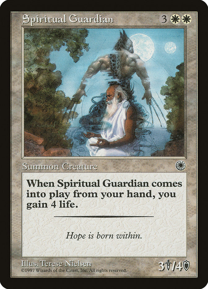 Spiritual Guardian [Portal] Magic: The Gathering