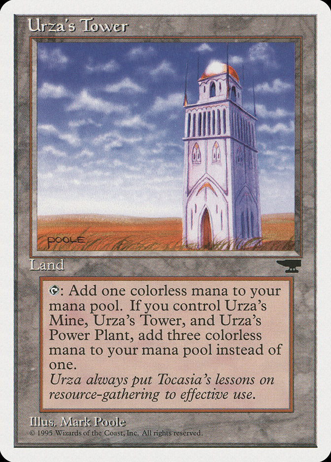 Urza's Tower (Plains) [Chronicles] Magic: The Gathering