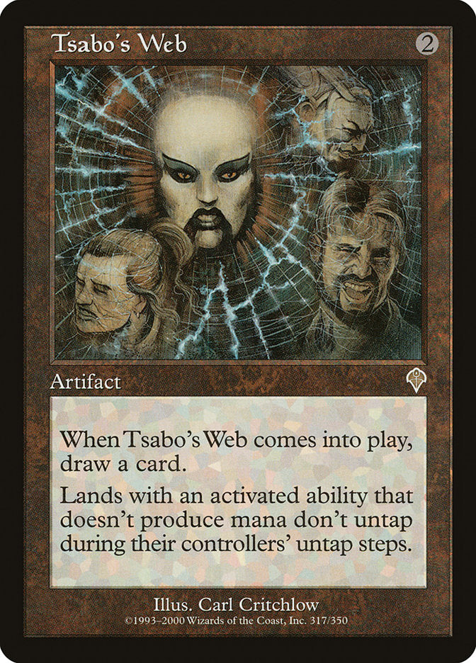 Tsabo's Web [Invasion] Magic: The Gathering