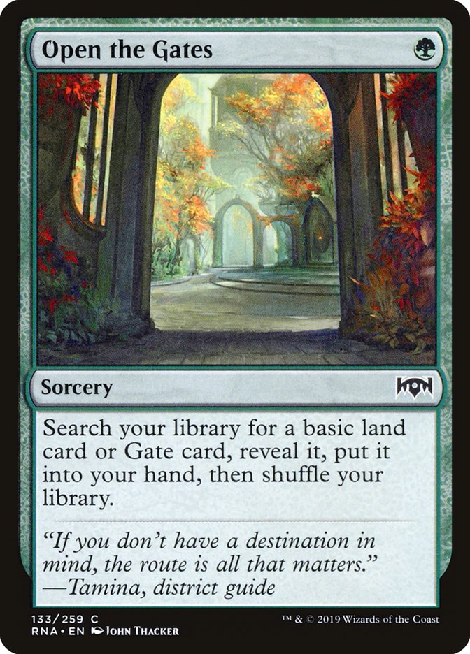 Open the Gates [Ravnica Allegiance] Magic: The Gathering