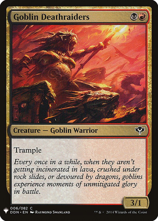 Goblin Deathraiders [Mystery Booster] Magic: The Gathering