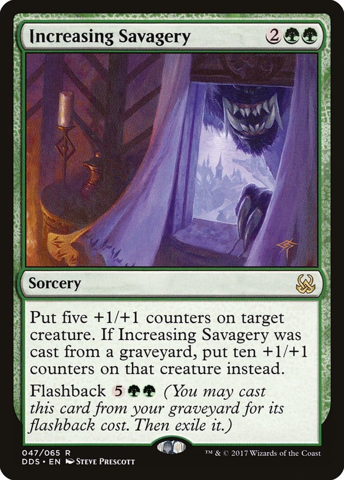 Increasing Savagery [Duel Decks: Mind vs. Might] Magic: The Gathering