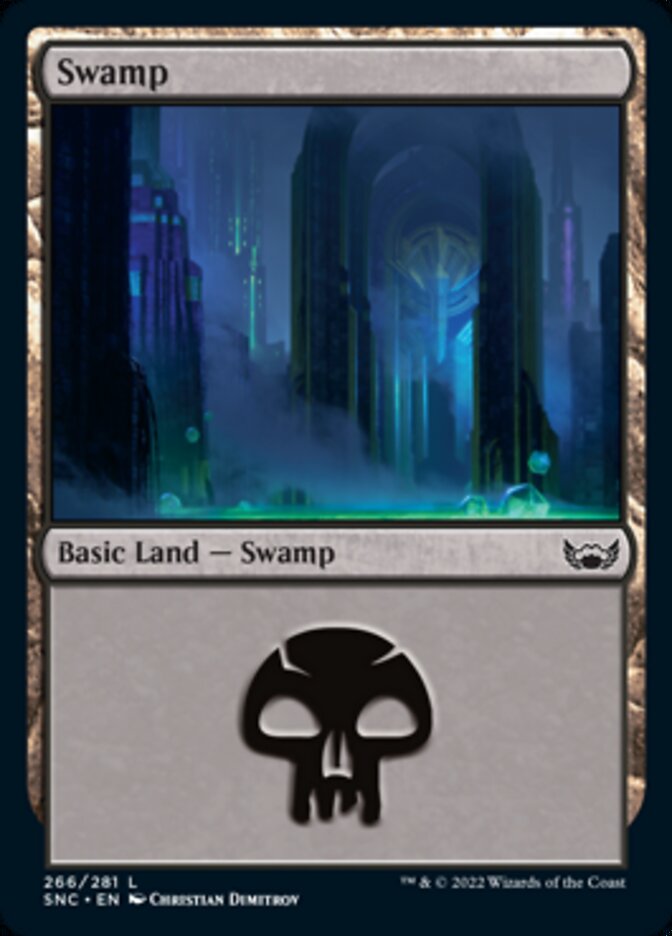 Swamp (266) [Streets of New Capenna] Magic: The Gathering