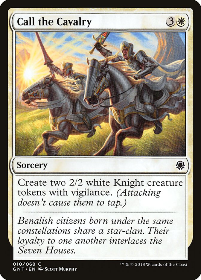 Call the Cavalry [Game Night 2018] Magic: The Gathering