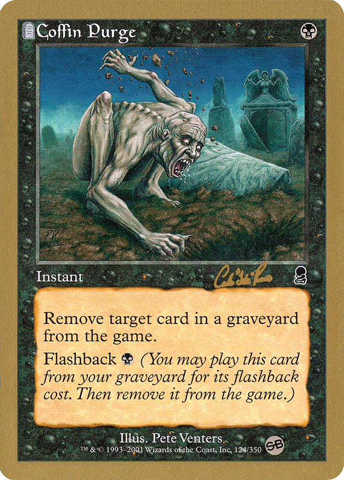 Coffin Purge (Carlos Romao) (SB) [World Championship Decks 2002] Magic: The Gathering