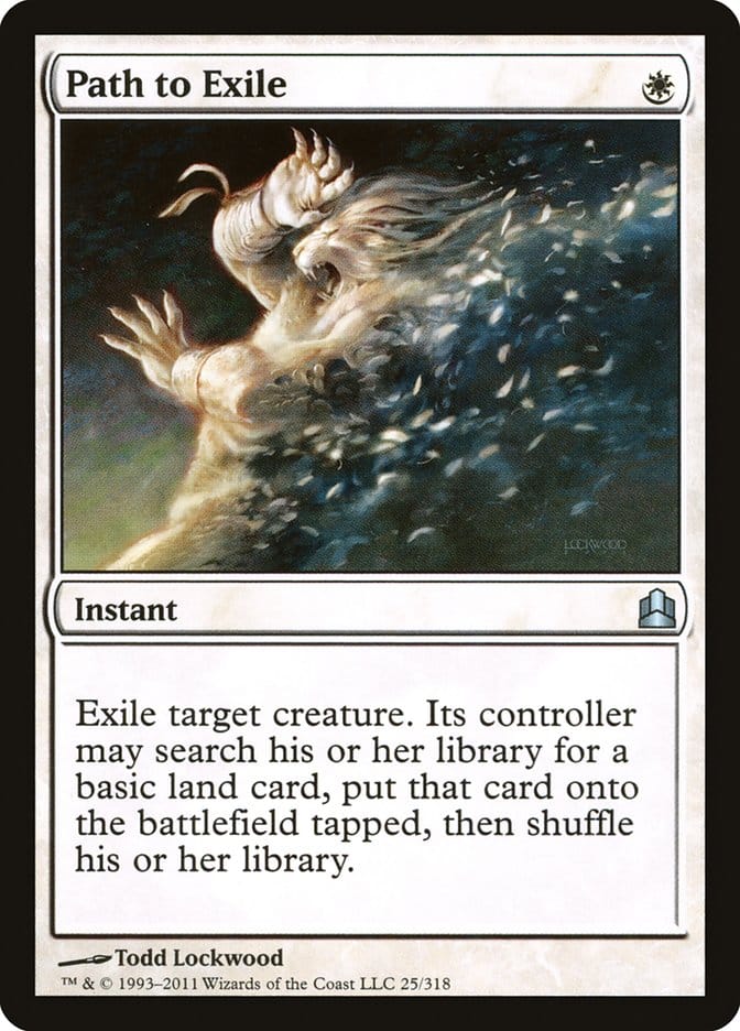 Path to Exile [Commander 2011] Magic: The Gathering
