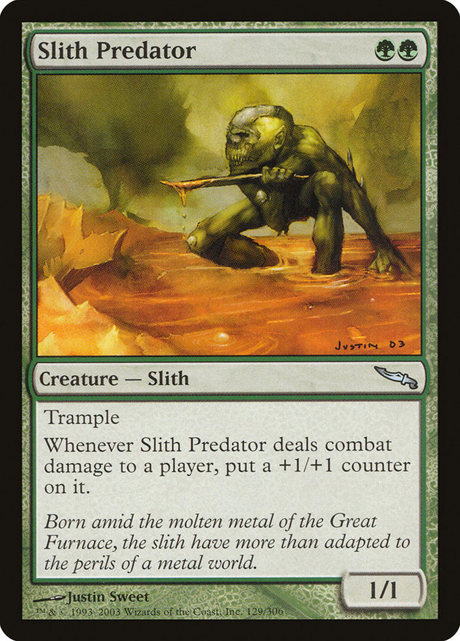 Slith Predator [Mirrodin] Magic: The Gathering