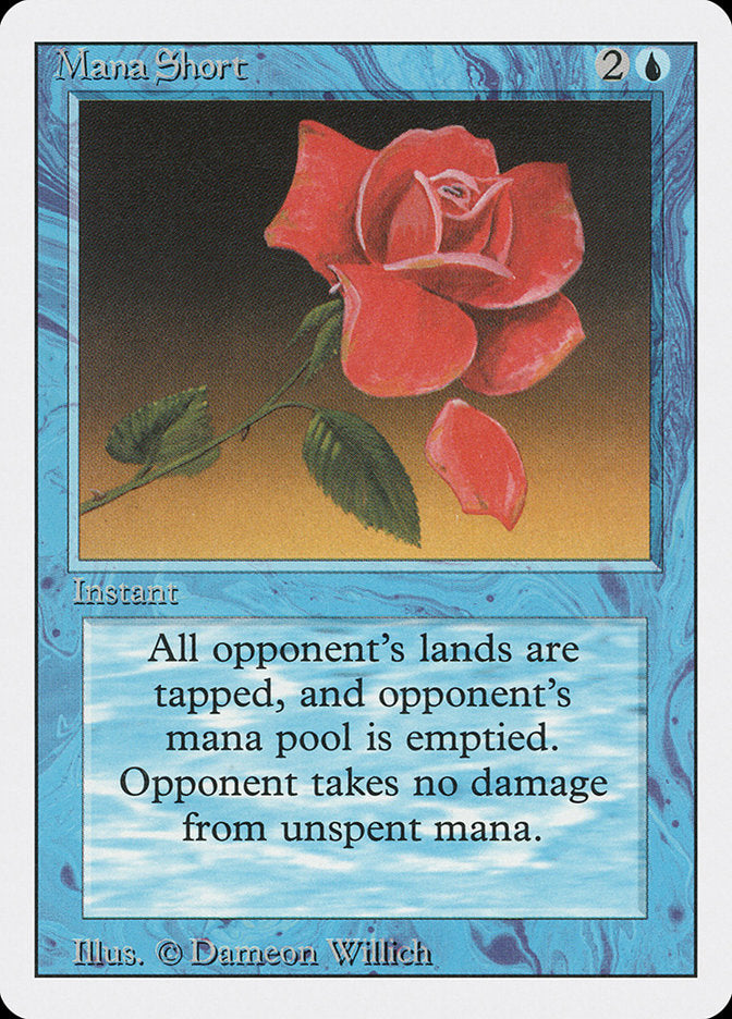 Mana Short [Revised Edition] Magic: The Gathering