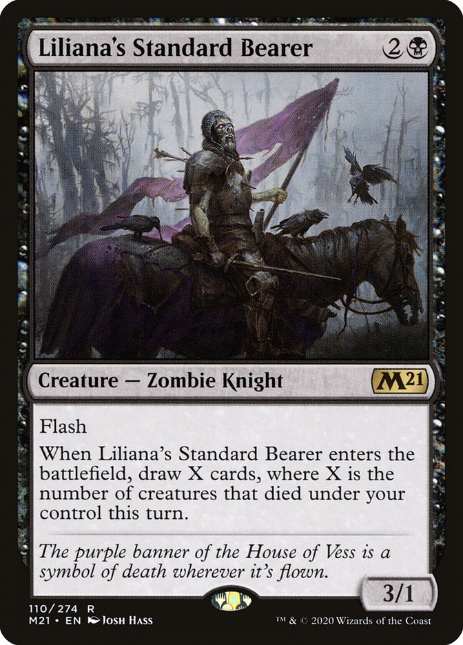 Liliana's Standard Bearer [Core Set 2021] Magic: The Gathering