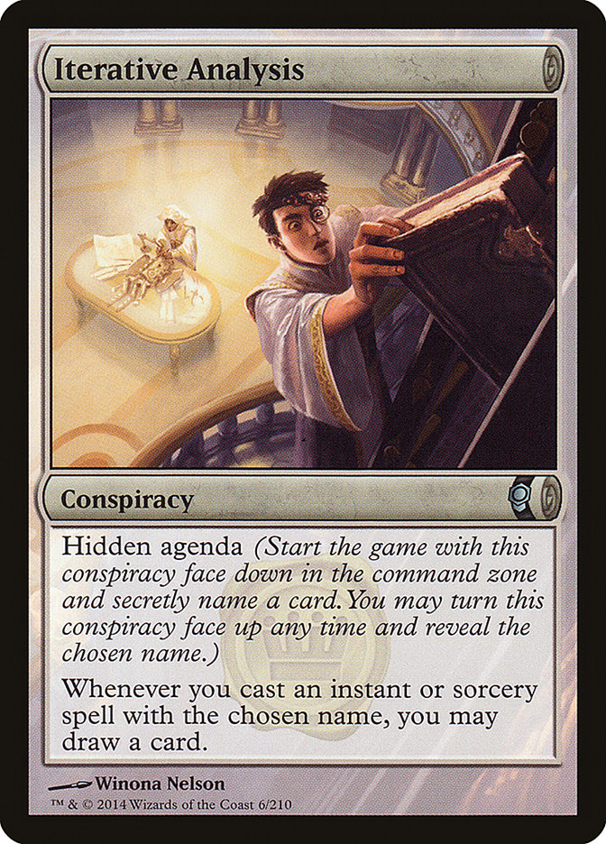 Iterative Analysis [Conspiracy] Magic: The Gathering