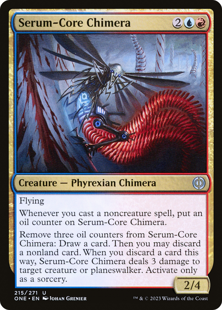 Serum-Core Chimera [Phyrexia: All Will Be One] Magic: The Gathering