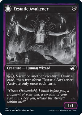 Ecstatic Awakener // Awoken Demon [Innistrad: Double Feature] Magic: The Gathering