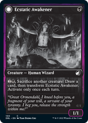 Ecstatic Awakener // Awoken Demon [Innistrad: Double Feature] Magic: The Gathering