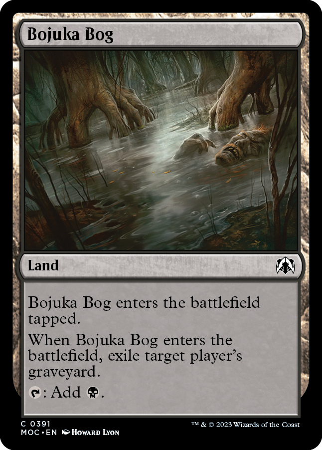 Bojuka Bog [March of the Machine Commander] Magic: The Gathering