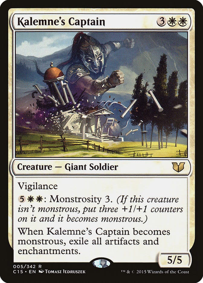Kalemne's Captain [Commander 2015] Magic: The Gathering