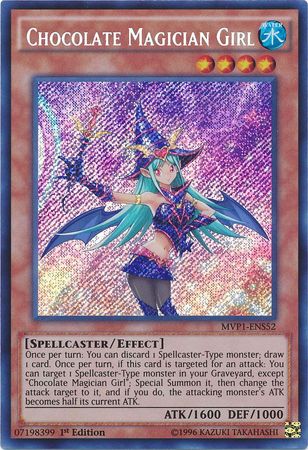 Chocolate Magician Girl [MVP1-ENS52] Secret Rare - Yugioh Cards For Your TCG Needs!