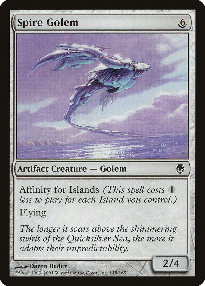 Spire Golem [Darksteel] Magic: The Gathering