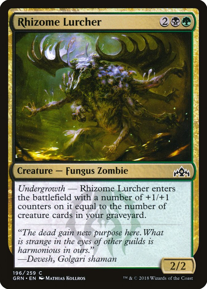 Rhizome Lurcher [Guilds of Ravnica] Magic: The Gathering