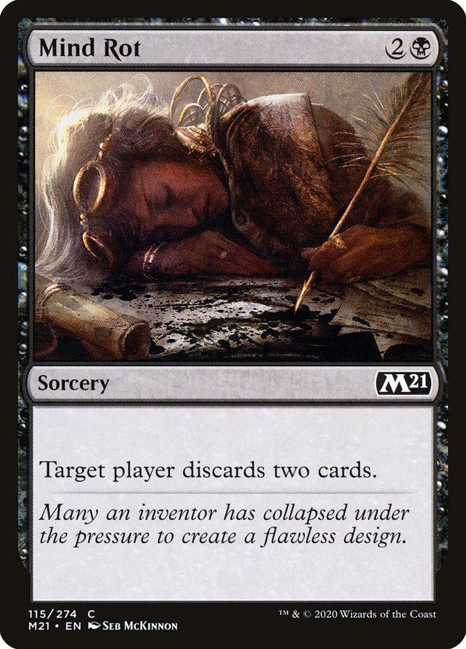 Mind Rot [Core Set 2021] Magic: The Gathering