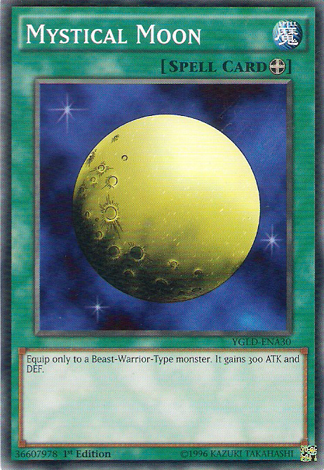 Mystical Moon [YGLD-ENA30] Common Yu-Gi-Oh!