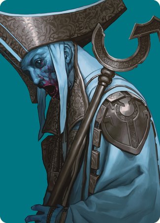 Mikaeus, the Unhallowed Art Card [Commander Masters Art Series] Magic: The Gathering