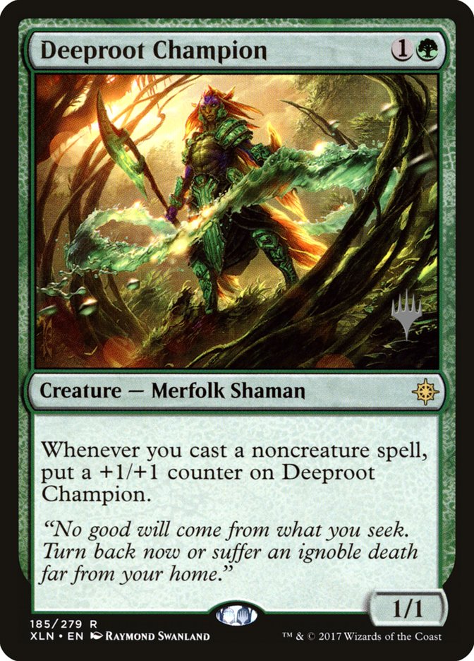 Deeproot Champion (Promo Pack) [Ixalan Promos] Magic: The Gathering