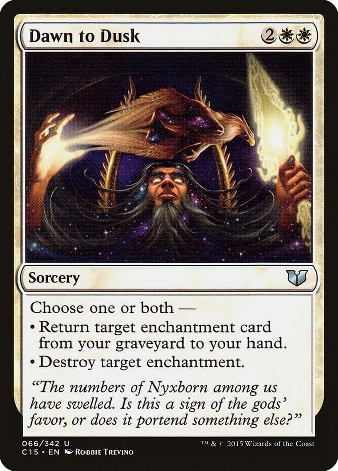 Dawn to Dusk [Commander 2015] Magic: The Gathering