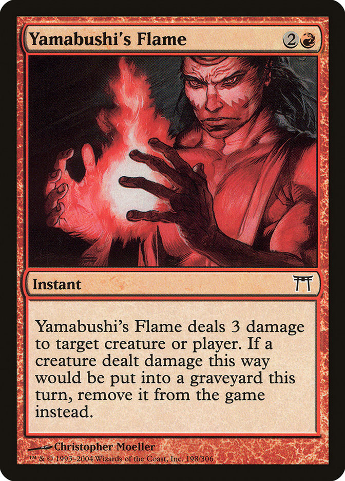 Yamabushi's Flame [Champions of Kamigawa] Magic: The Gathering