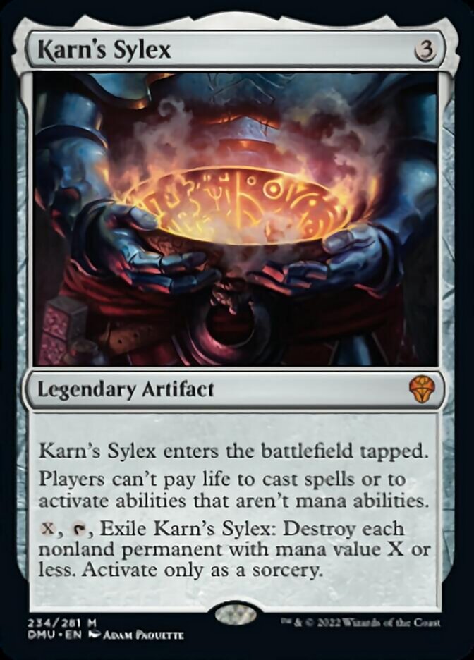 Karn's Sylex [Dominaria United] Magic: The Gathering